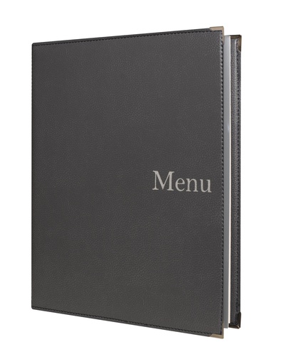 [505062] Protège-Menu SYRACUSE A4 - Gris