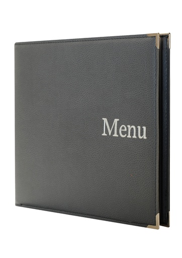 [505068] Protège-Menu SYRACUSE Carré - Gris