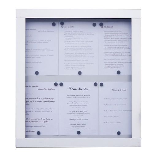 [007135] Porte-Menu ALGARVE Mural - 6 Pages